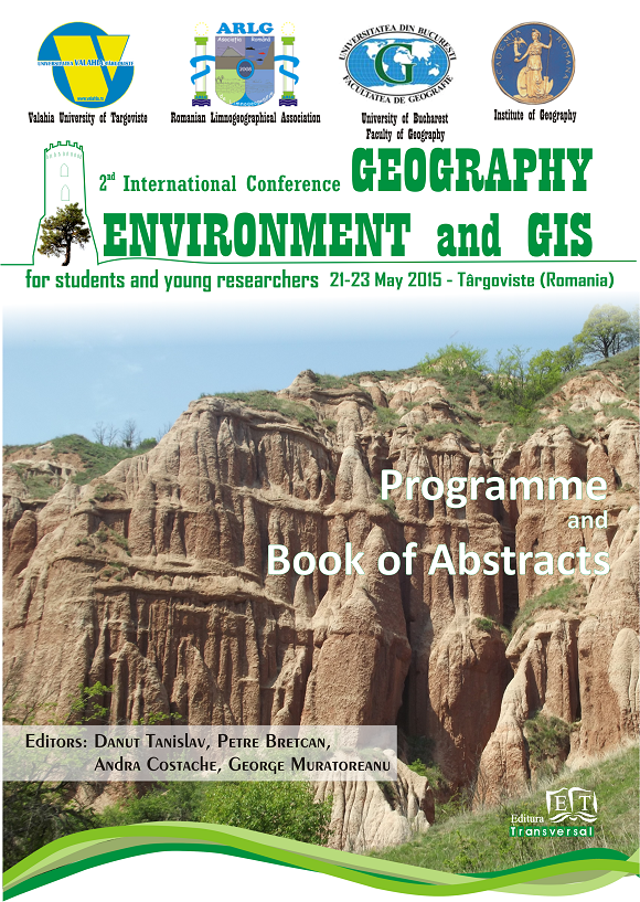 2nd International Conference Geography nvironment and GIS, 21-23 May 2015, Targoviste