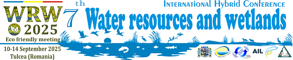 5th International Conference Water resources and wetlands 2020 Tulcea Romania