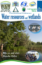 3rd International Conference Water resources and wetlands, 8-10 September 2016 Tulcea (Romania)